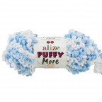 Пуфи мор 150г с двулицев ефект