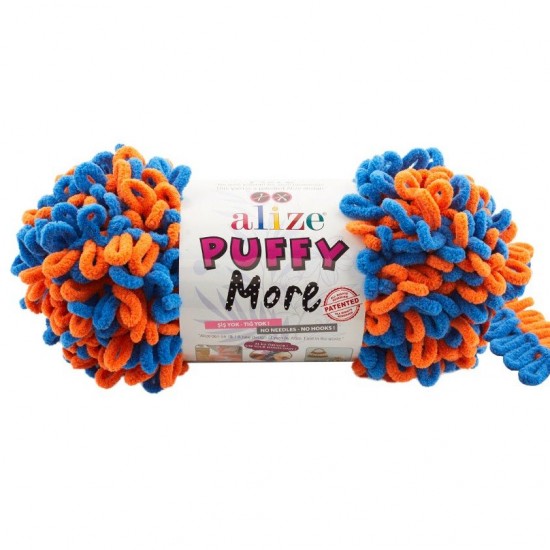 Пуфи мор 150г с двулицев ефект