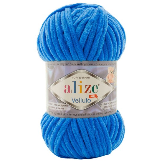 Велуто - популярна амигуруми прежда