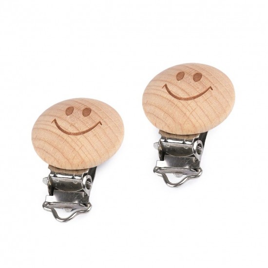 Клипс за залъгалка биберон 0т бук