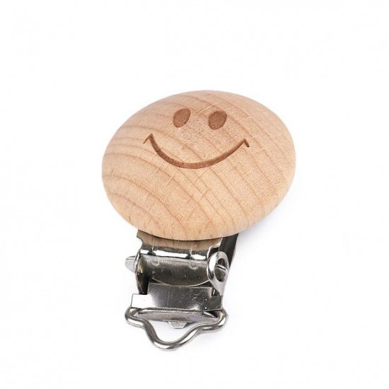 Клипс за залъгалка биберон 0т бук