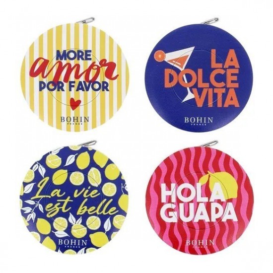 Шивашки сантиметър Bohin 150 см Франция- лимитирана серия Шивашки сантиметър Bohin 150 см Франция- лимитирана серия