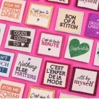 Bohin woven labels - add personality to every project