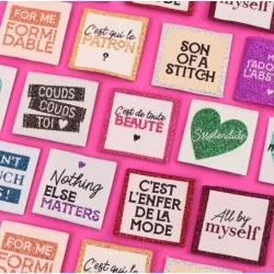 Bohin woven labels - add personality to every project