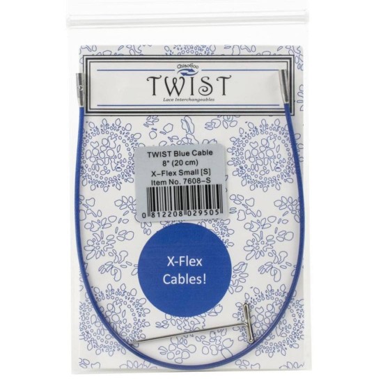 Корда за обръчи ChiaoGoo TWIST Blue X-Flex [S] ултра гъвкава