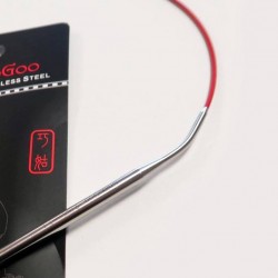 Обръчи ChiaoGoo Knit Red 60см ергономични Обръчи ChiaoGoo Knit Red 60см ергономични