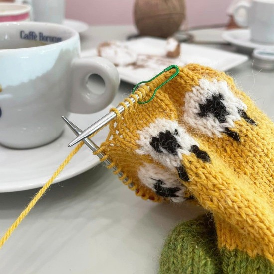 Обръчи ChiaoGoo Knit Red 23см прави