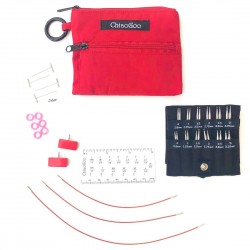 Комплект игли за обръчи ChiaoGoo TWIST Lace short combo pack 5+8см 2.00-3.25мм Комплект игли за обръчи ChiaoGoo TWIST Lace short combo pack 5+8см 2.00-3.25мм