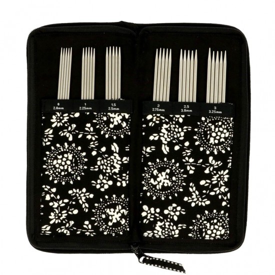 Комплект игли за чорапи ChiaoGoo 15см 2.00-3.25мм - перфектния сет за плетени чорапи