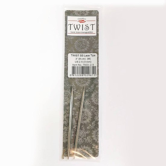 Игли за обръчи ChiaoGoo TWIST Lace 8см Игли за обръчи ChiaoGoo TWIST Lace 8см