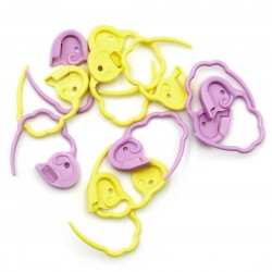 Маркиращи пръстени със заключване Clover 20 броя Маркиращи пръстени със заключване Clover 20 броя