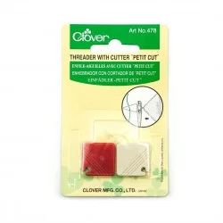 Вдевачка с резец Clover комплект 2 броя