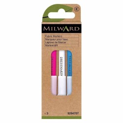 Молив за текстил Milward - измиваем, 3 броя