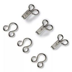 Метални секретни кукички за закопчаване Milward