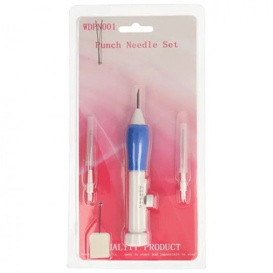 Кука перфоратор пънч за фина прежда (punch needle) Кука перфоратор пънч за фина прежда (punch needle)