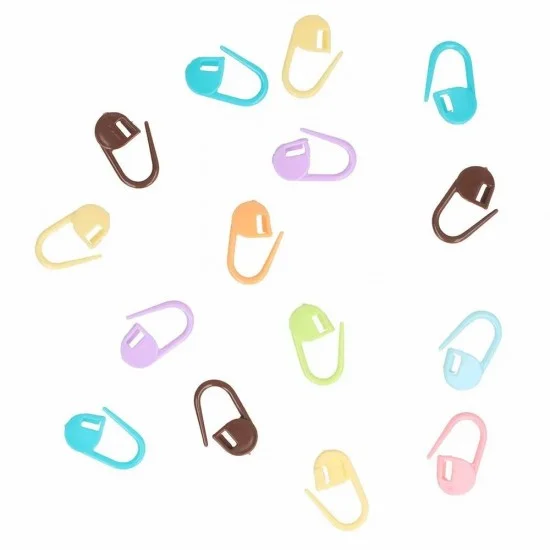 Locking stitch marker set 15 pcs Locking stitch marker set 15 pcs