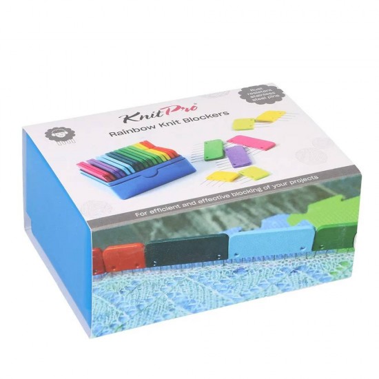 Блокатори на плетиво KnitPro Rainbow 20 броя Блокатори на плетиво KnitPro Rainbow 20 броя
