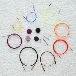 Корда за обръчи KnitPro цветна
