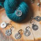 Маркиращи пръстени Чакри KnitPro Mindful 10 броя Маркиращи пръстени Чакри KnitPro Mindful 10 броя