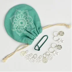Маркиращи пръстени Чакри KnitPro Mindful 10 броя
