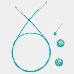 Корда за обръчи KnitPro Mindful Swivel 360° въртящa