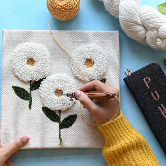 Кука перфоратор за пънч бродерия KnitPro комплект Кука перфоратор за пънч бродерия KnitPro комплект