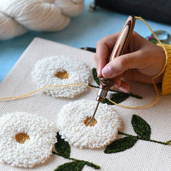 Кука перфоратор за пънч бродерия KnitPro комплект Кука перфоратор за пънч бродерия KnitPro комплект