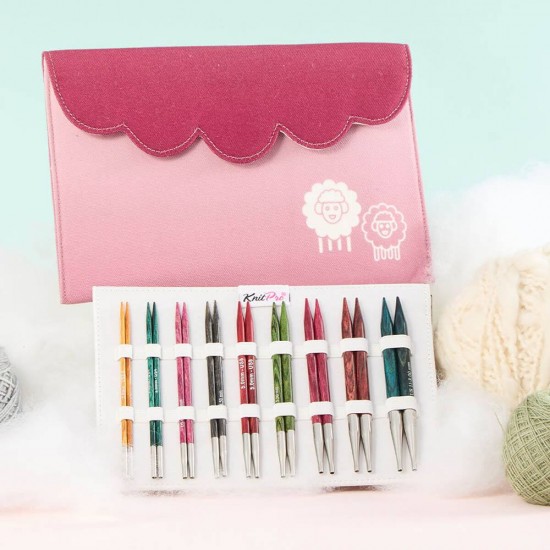 Комплект игли за обръчи 10см KnitPro Dreamz Deluxe Комплект игли за обръчи 10см KnitPro Dreamz Deluxe