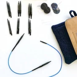 Комплект игли за обръчи Indigo mini KnitPro Комплект игли за обръчи Indigo mini KnitPro