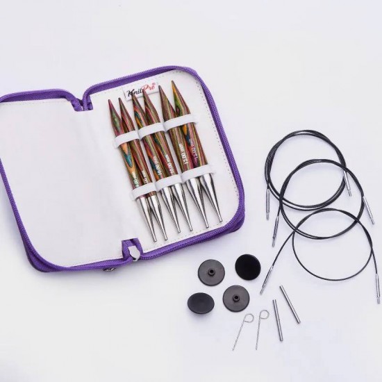 Комплект игли за обръчи KnitPro Symfonie Chunky Комплект игли за обръчи KnitPro Symfonie Chunky