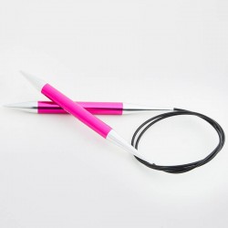 Circular fixed knitting needles KnitPro Zing 100cm