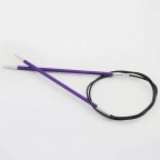 Circular fixed knitting needles KnitPro Zing 150cm