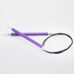 Circular fixed knitting needles KnitPro Zing 80cm
