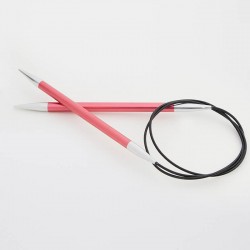 Circular fixed knitting needles KnitPro Zing 120cm