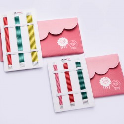 Комплект Игли за чорапи KnitPro Zing 2.50-5.00мм - 20см 6 чифта Комплект Игли за чорапи KnitPro Zing 2.50-5.00мм - 20см 6 чифта