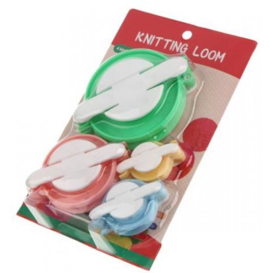Pom pom maker tool 4pcs.