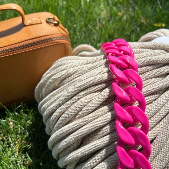 Handbag acryl chain 40cm