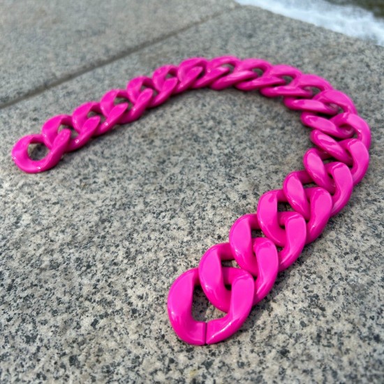 Handbag acryl chain 40cm