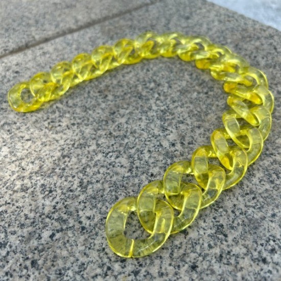 Handbag acryl chain 40cm