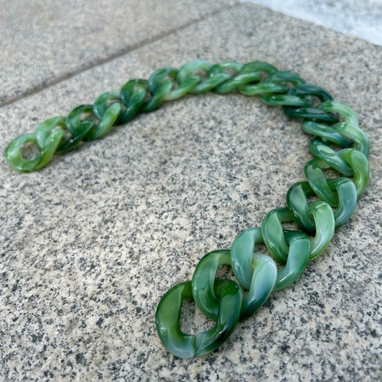 Handbag acryl chain 40cm