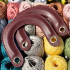 Дръжки за чанта еко кожа арка 15см Диор комплект 2 бр. Дръжки за чанта еко кожа арка 15см Диор комплект 2 бр.