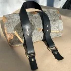 Дръжка за чанта еко кожа с халки 1 брой Дръжка за чанта еко кожа с халки 1 брой