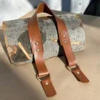 Дръжка за чанта еко кожа с халки 1 брой Дръжка за чанта еко кожа с халки 1 брой