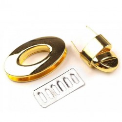 Метална закопчалка за чанта - модел 2 Метална закопчалка за чанта - модел 2