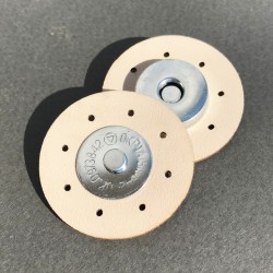 Магнитна закопчалка с кожена периферия