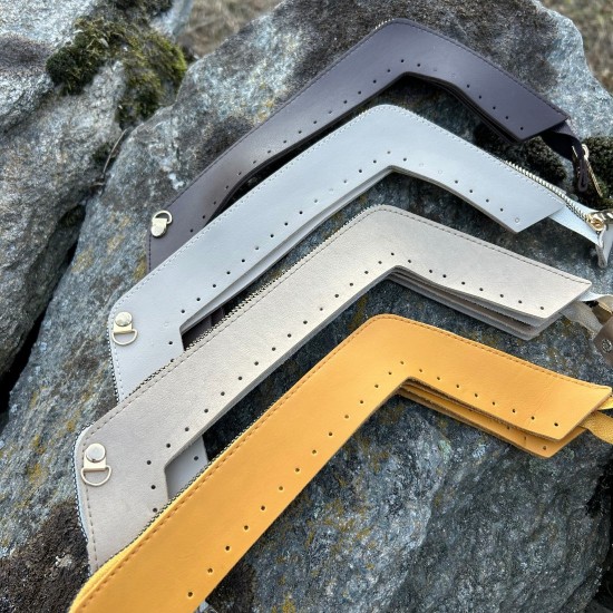 Purse zipper frame pouch clutch bag