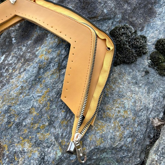 Purse zipper frame pouch clutch bag