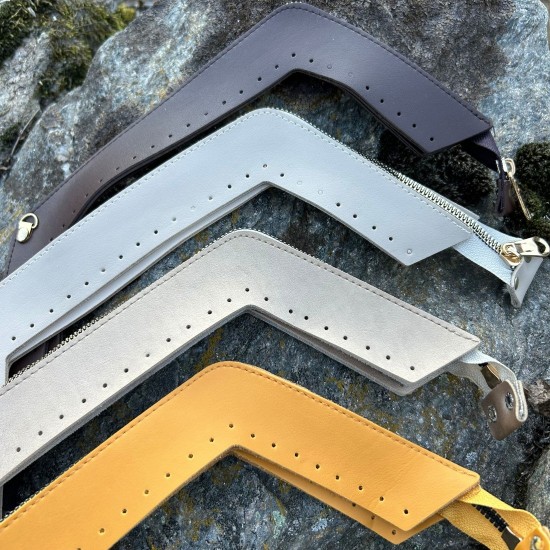 Purse zipper frame pouch clutch bag