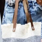 Дръжки за чанта естествена кожа Handmade with love 68см