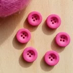 Corozo button 18mm - cyclamen